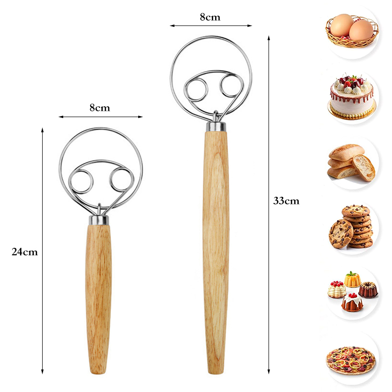 Danish Dough Whisk Stainless S - Immersion Hand Blender Set recension och pris