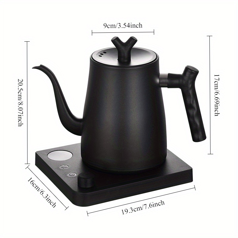 Gooseneck Electric Kettle 1.5L - Electric Kettle Temperature Control recension och pris