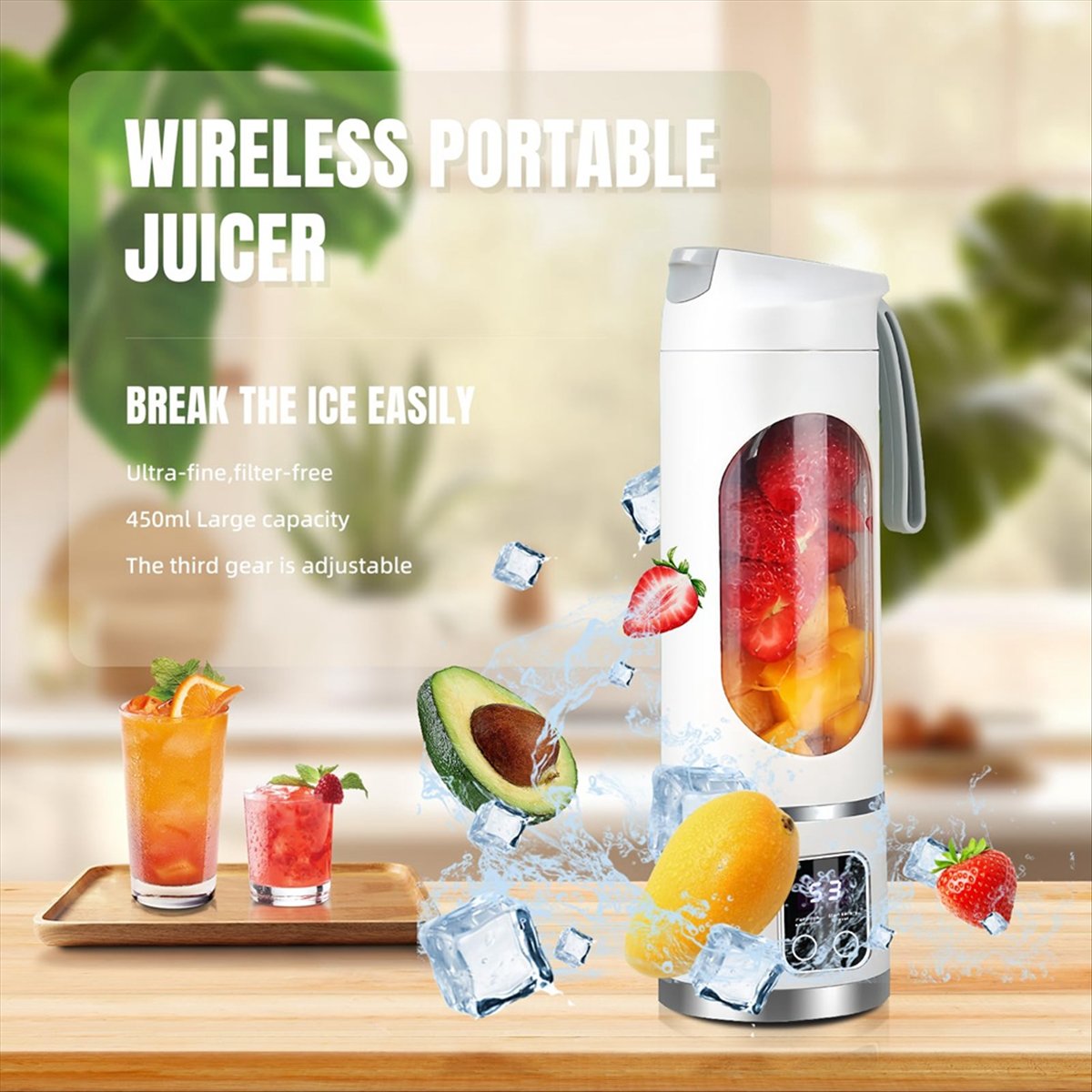 A20M USB Rechargeable Portable - Portable Blender Usb Rechargeable recension och pris